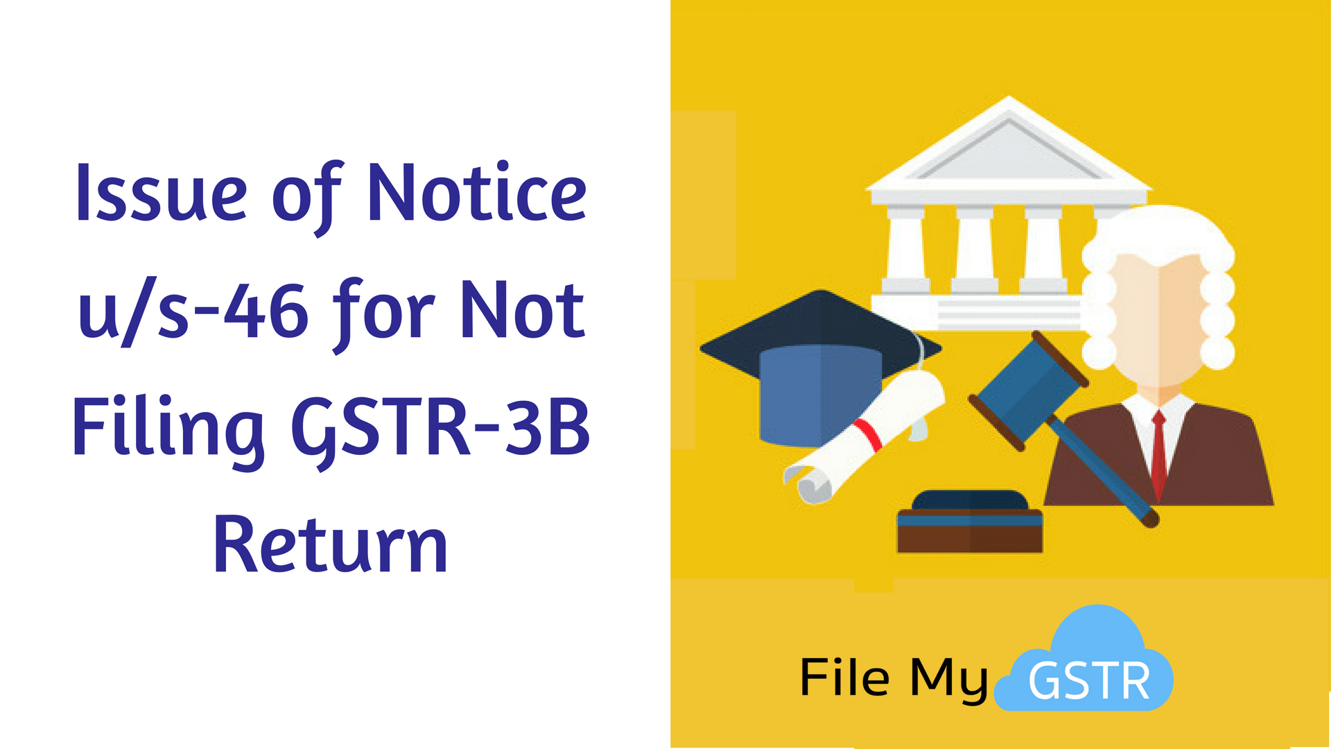 Issue of notice us 46 for not filing GSTR-3B return