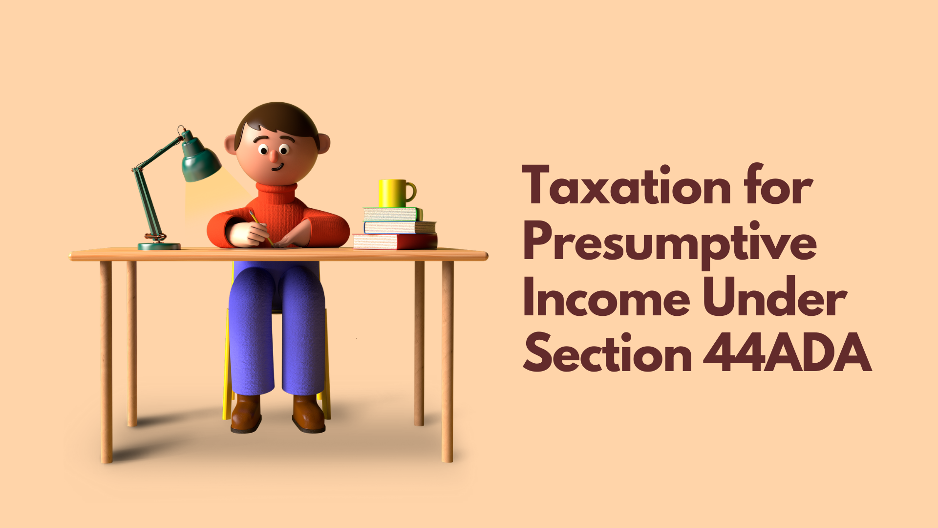Taxation for Presumptive Income for professionals 44ADA